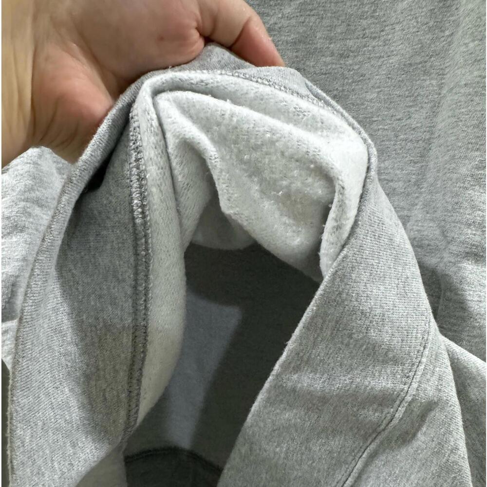 ⭐️Collegiate Apparel University of North Texas Gray Fleece Hoodie- Size Medium - Picture 5 of 6